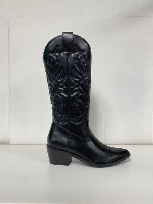 Leather Texan boot