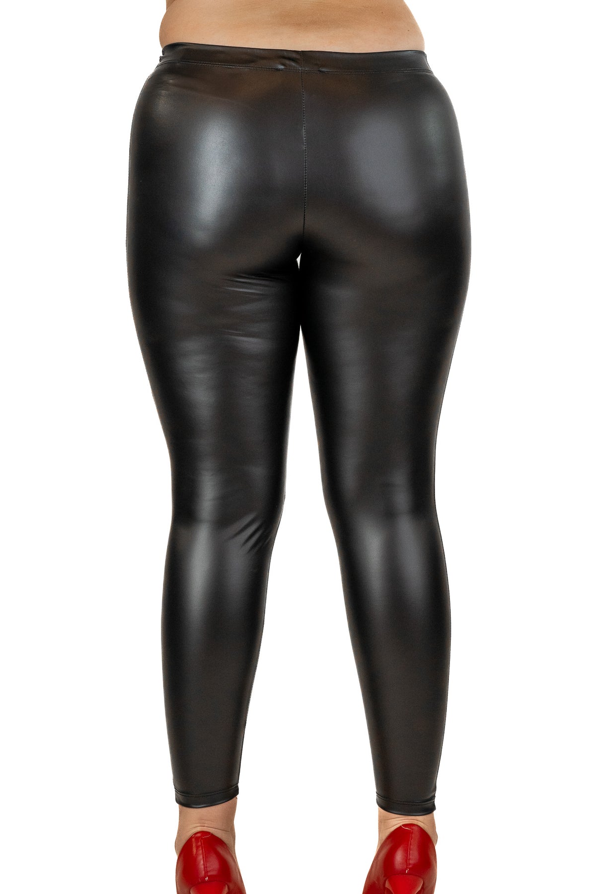 Panta ecopelle basico nero