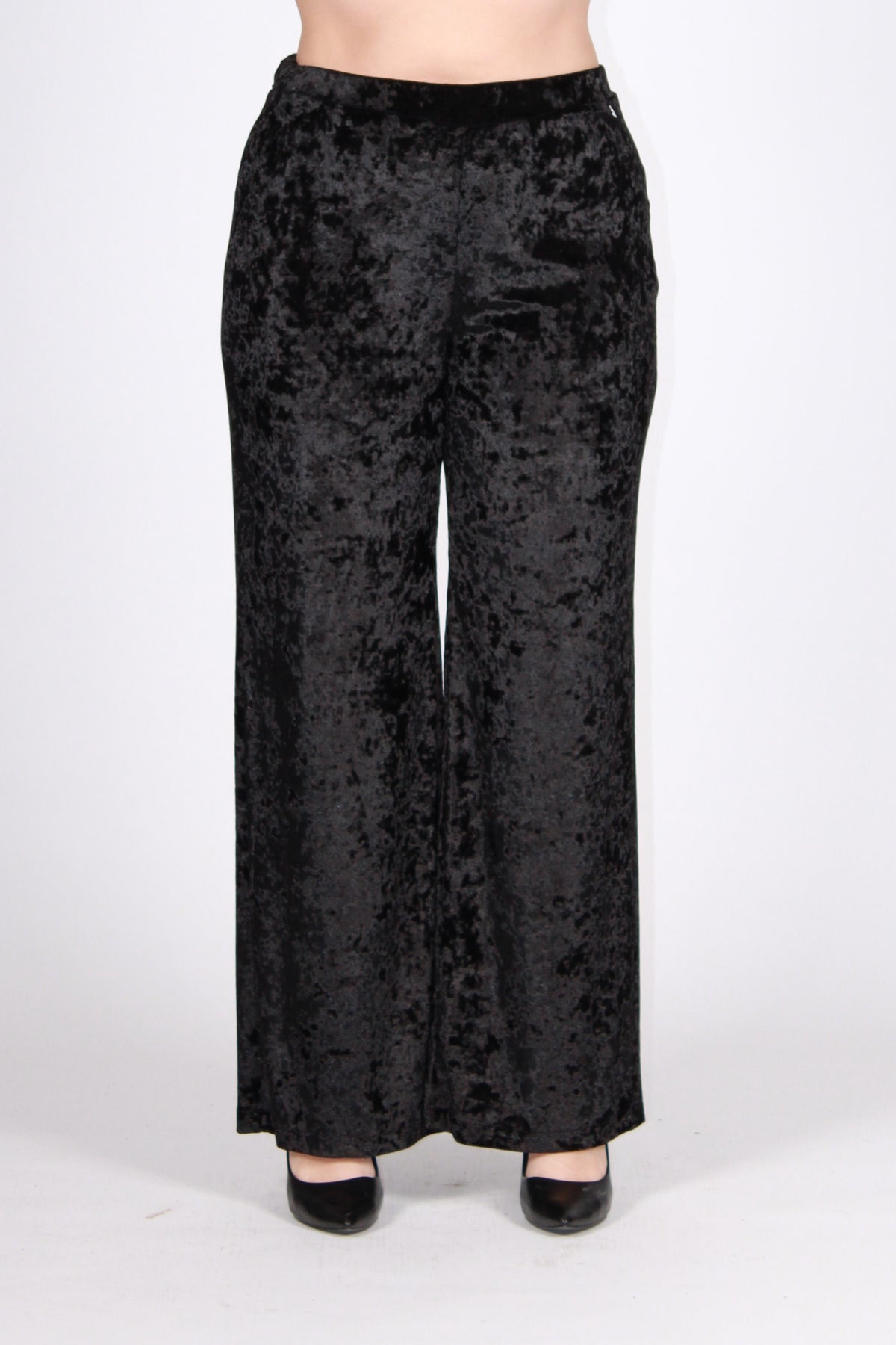 Pantalone ciniglia nero