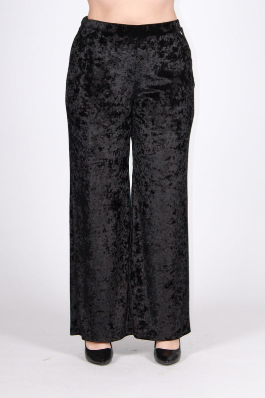 Pantalone ciniglia nero