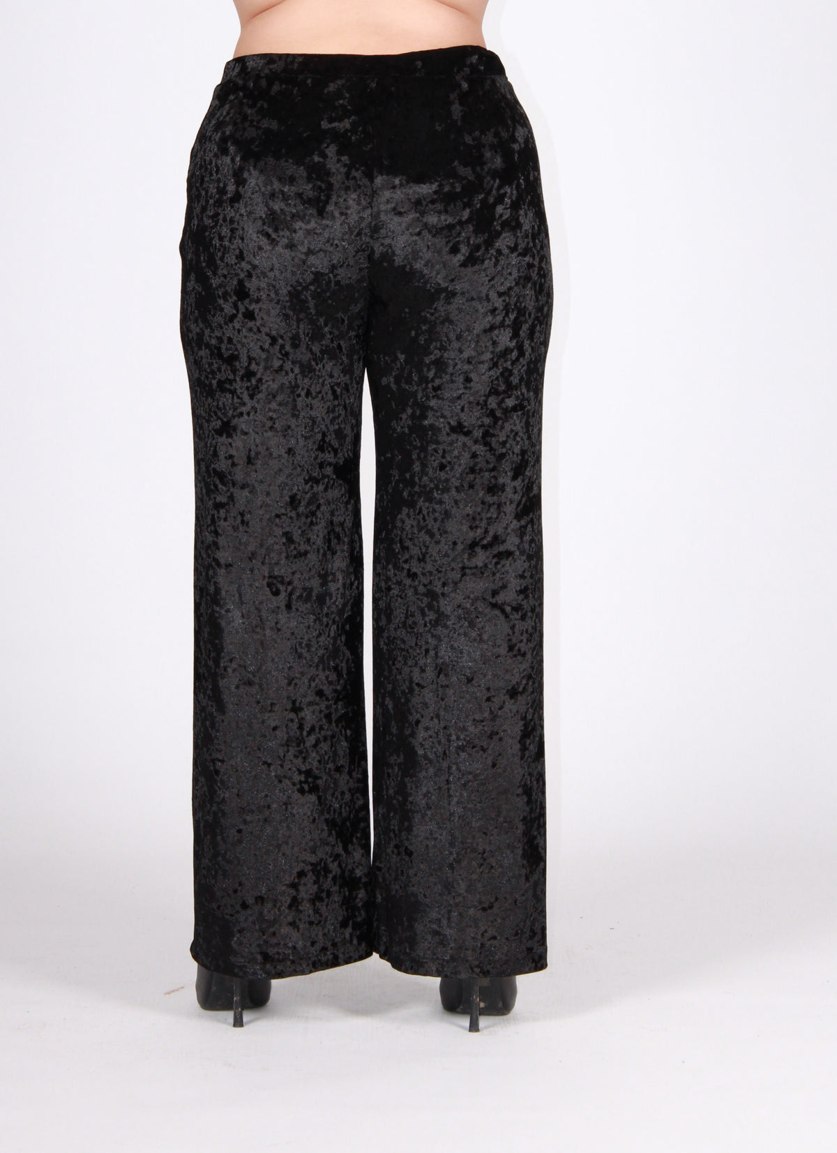 Pantalone ciniglia nero