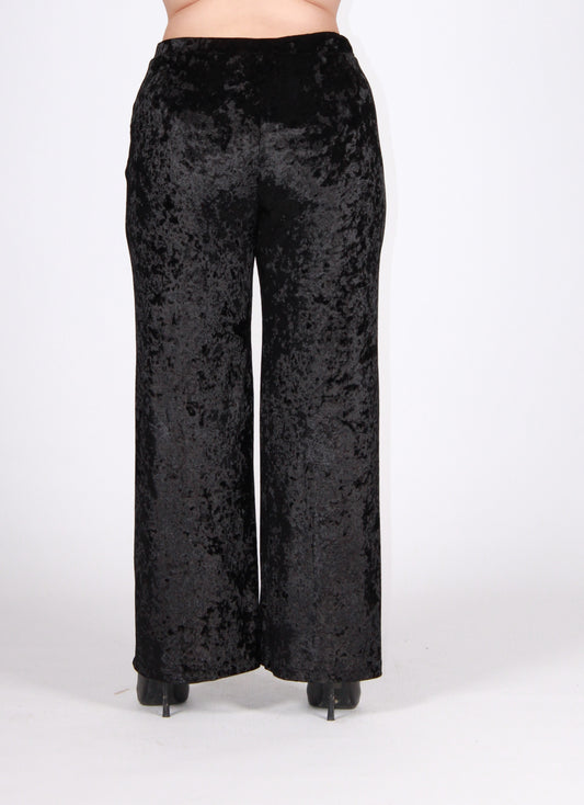 Pantalone ciniglia nero