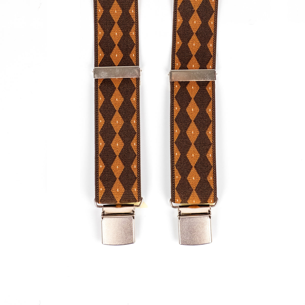 Bretella fant riga tabacco