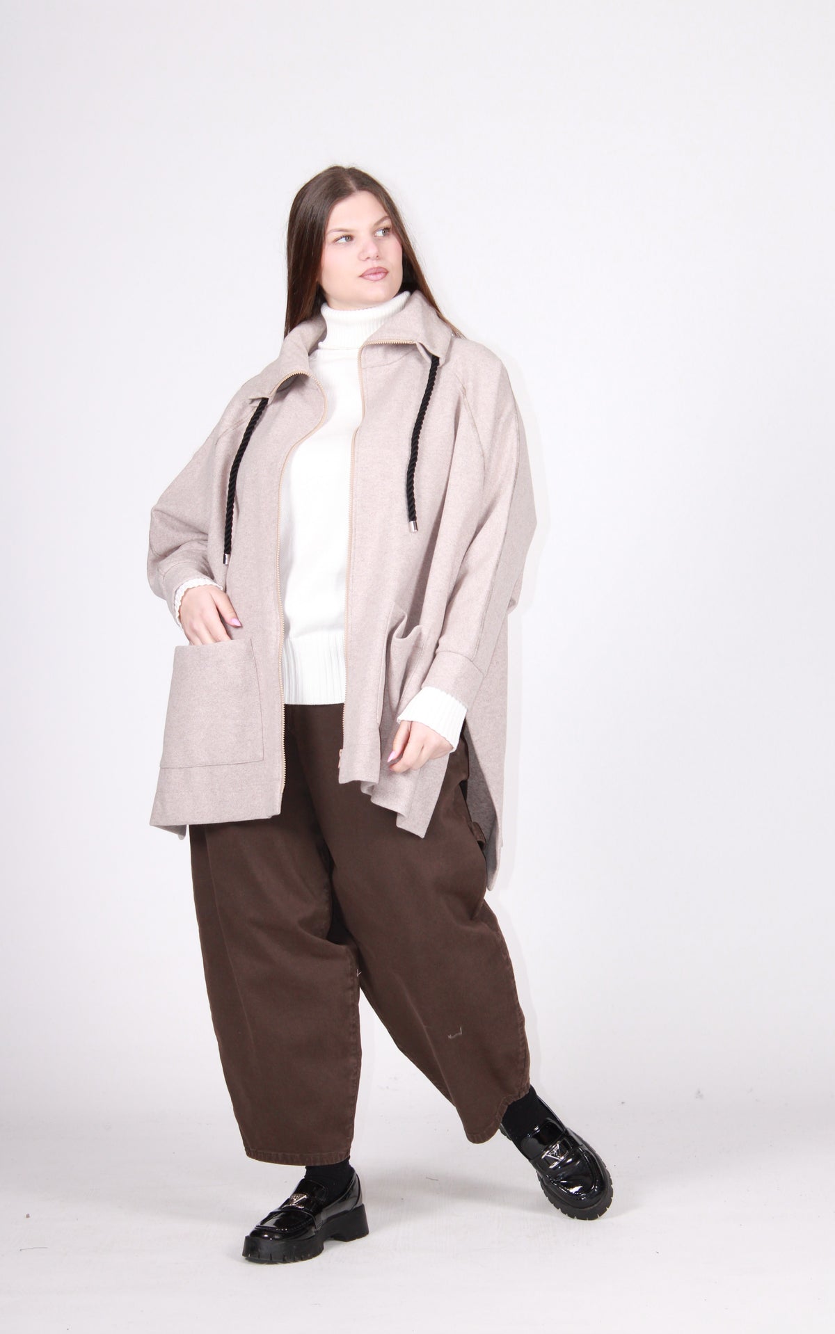 Parka donna biscotto