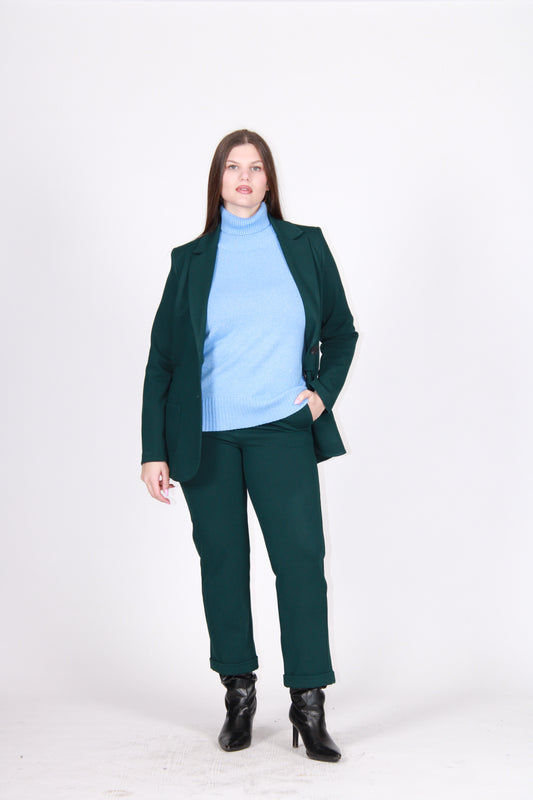 Giacca piquet verde dior