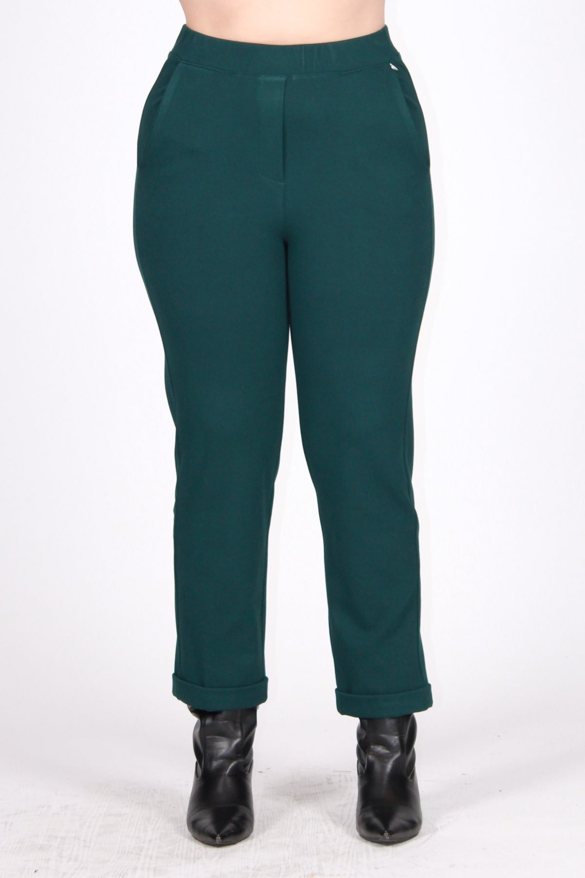 Pantalone piquet verde dior