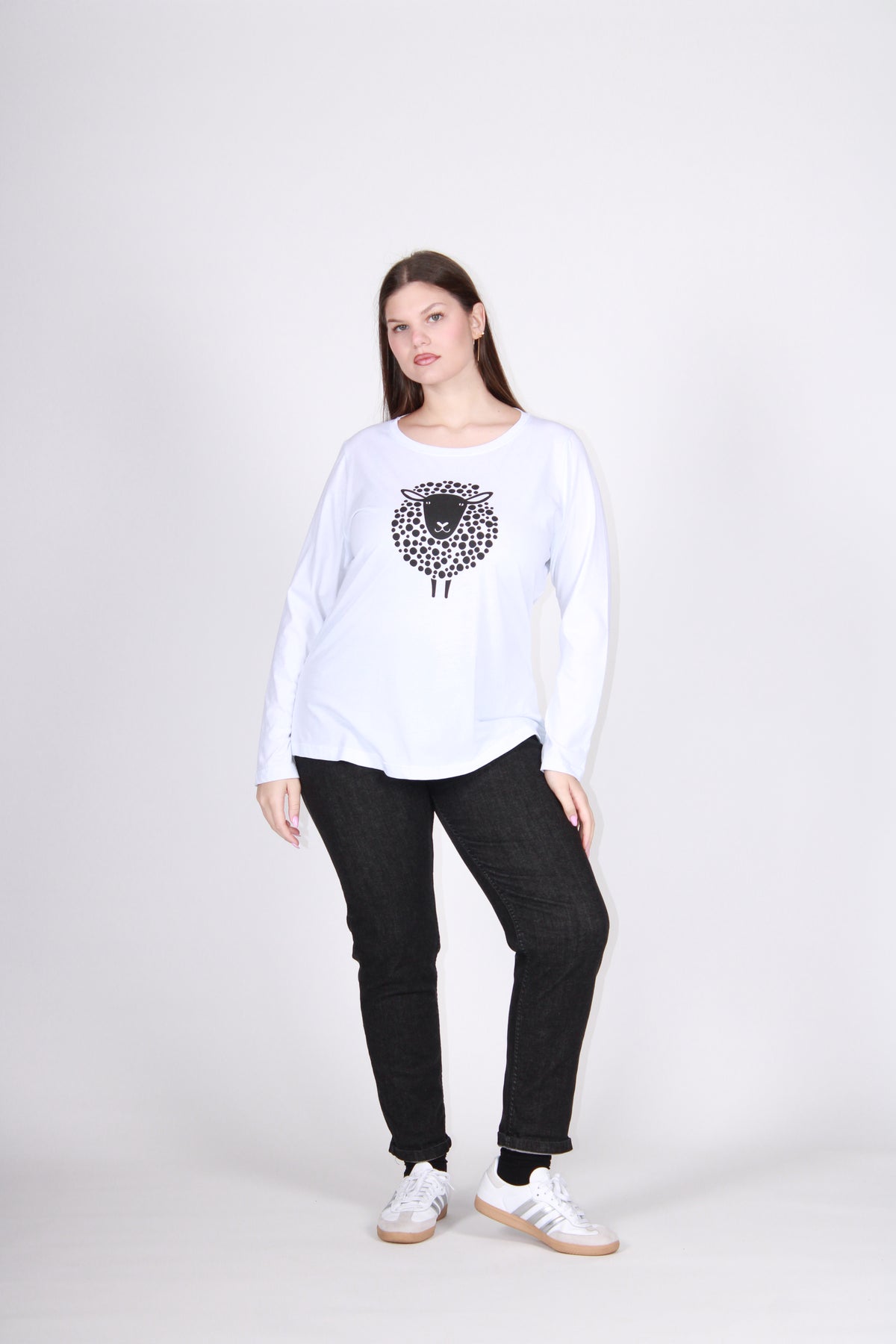 Tshirt sheep bianco