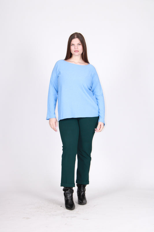 Maglia scatola cielo