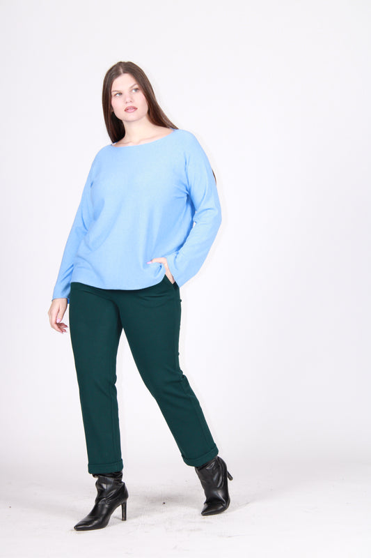 Maglia scatola cielo