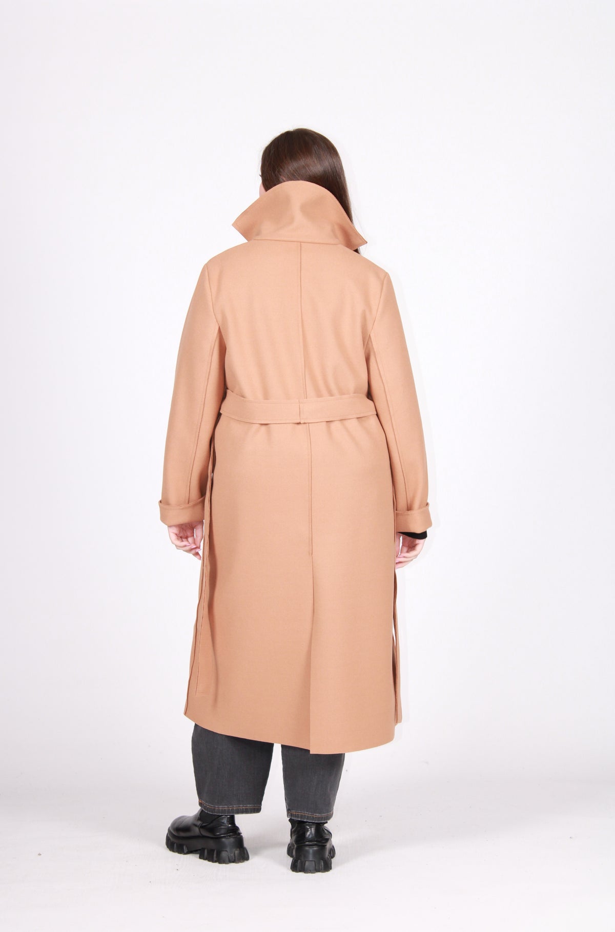 Cappotto uomo cammello
