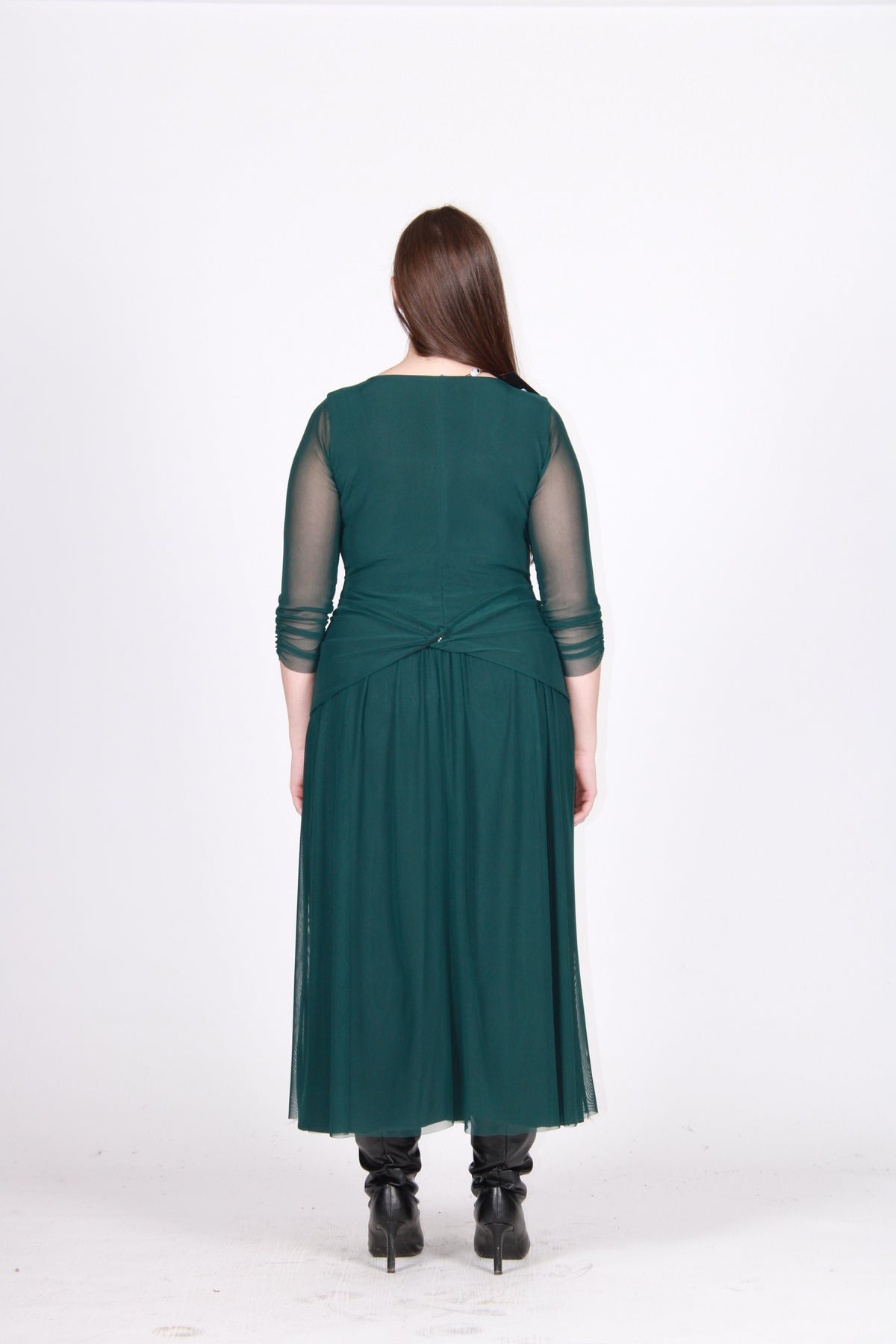 Abito tulle verde dior