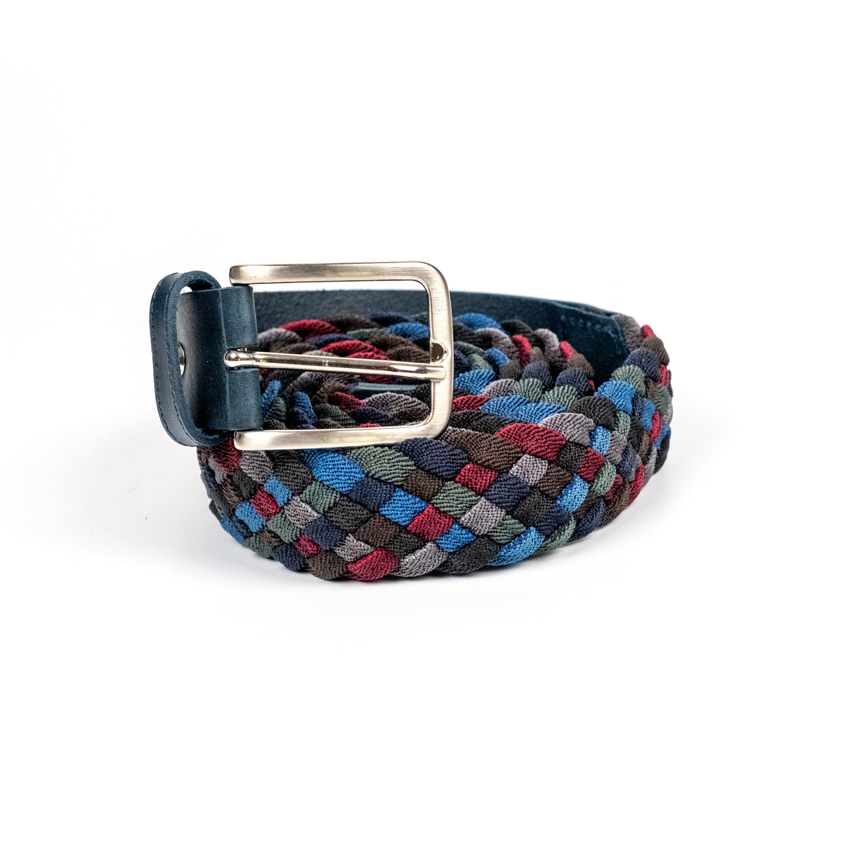 Cintura treccia blu
