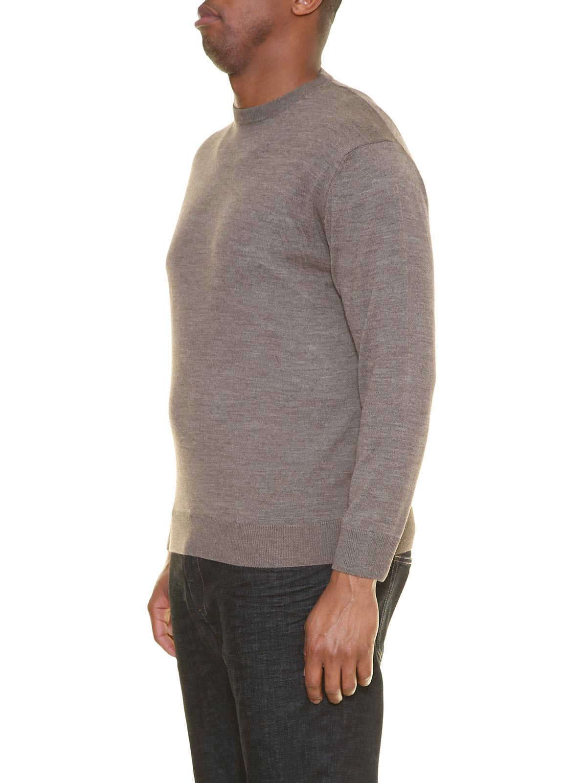 Maglia gc m.lana tortora
