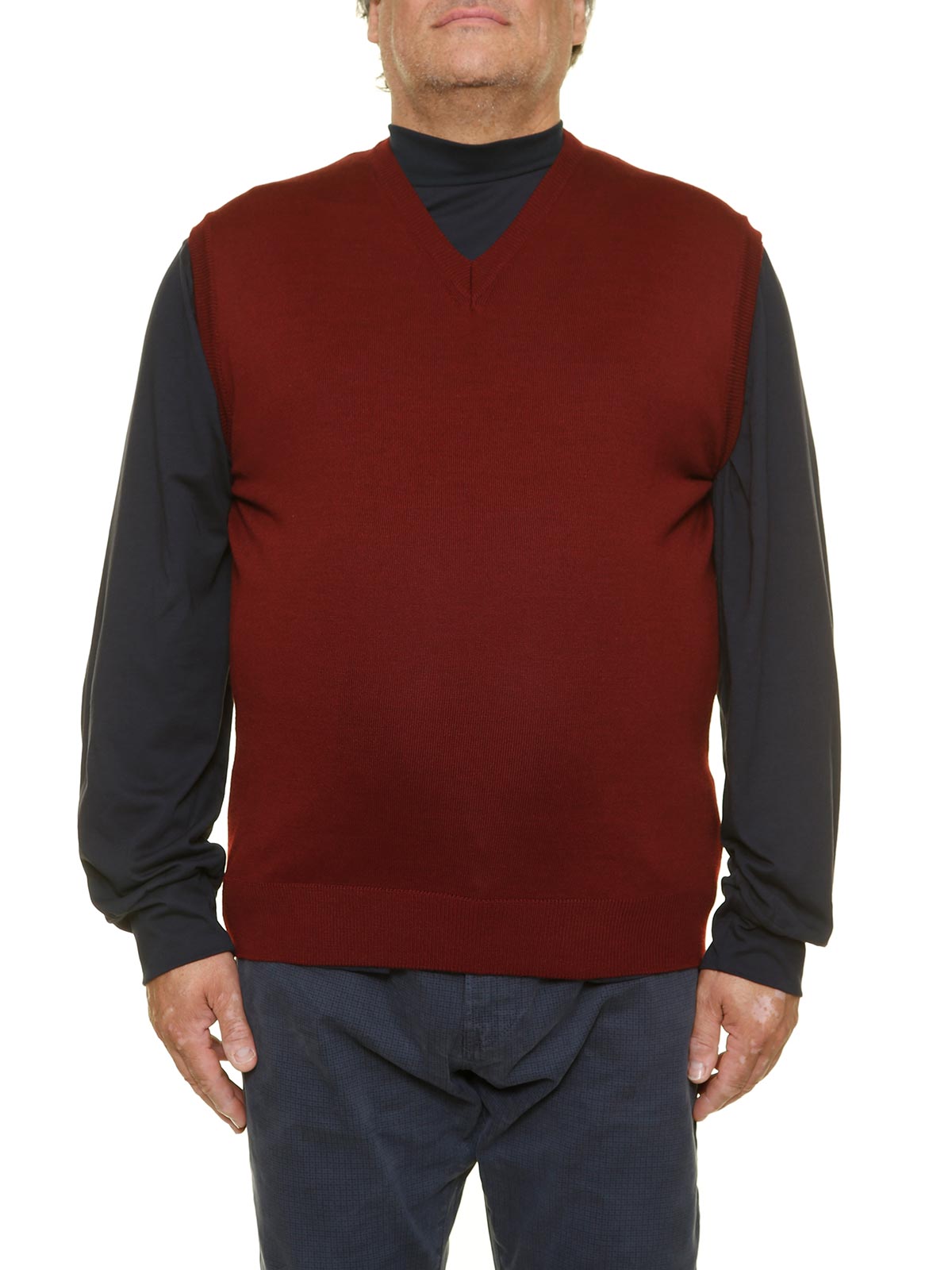 Gilet m.lana nero