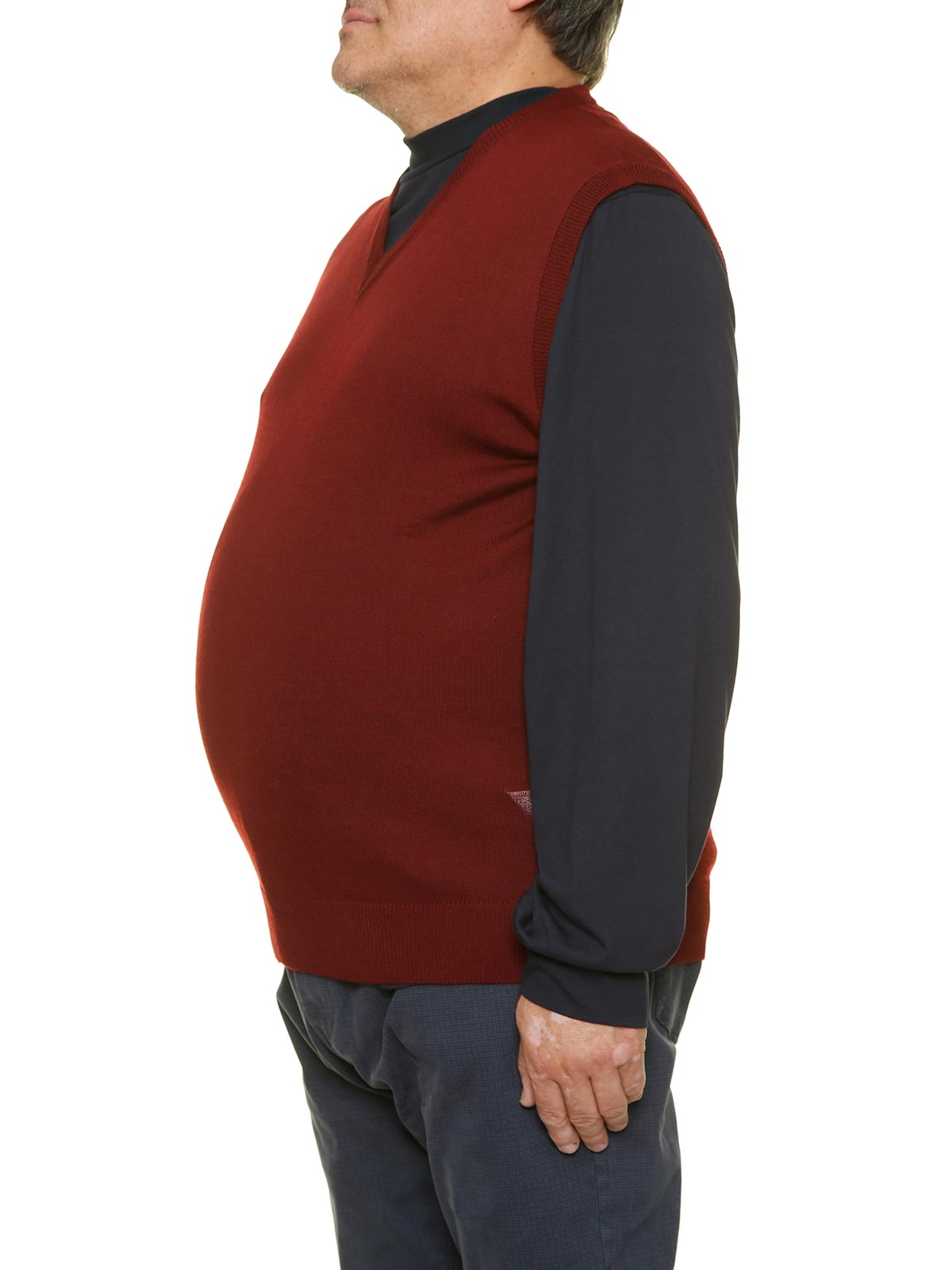 Gilet m.lana nero