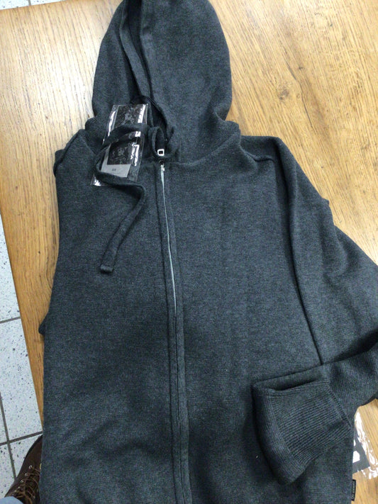 Maglia cappuccio e zip