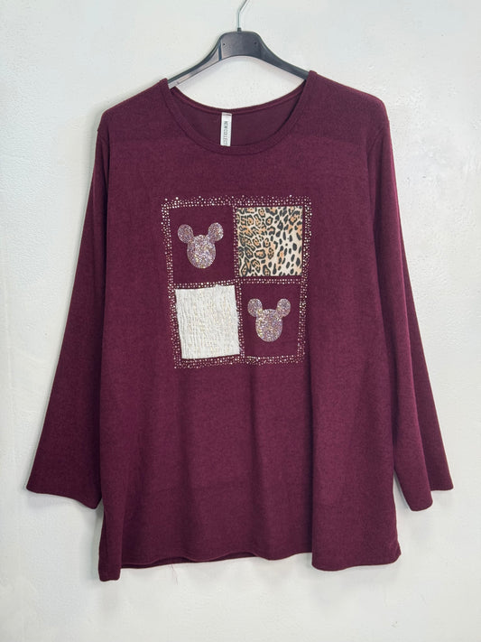 Maglia over misto lana Miky