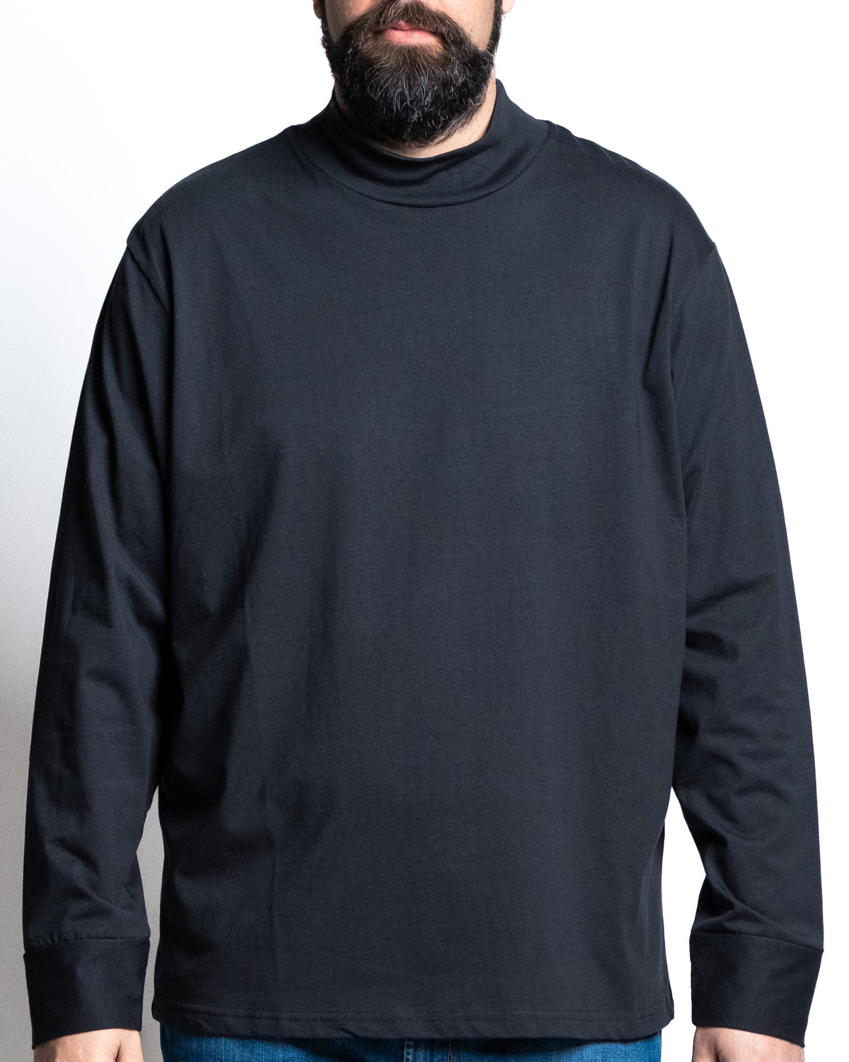 T-shirt lupetto blu