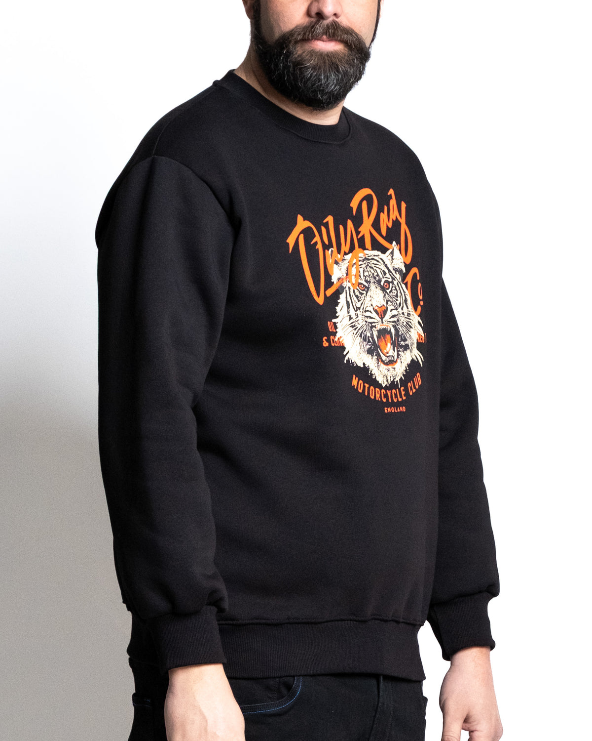 Felpa gc tiger nero