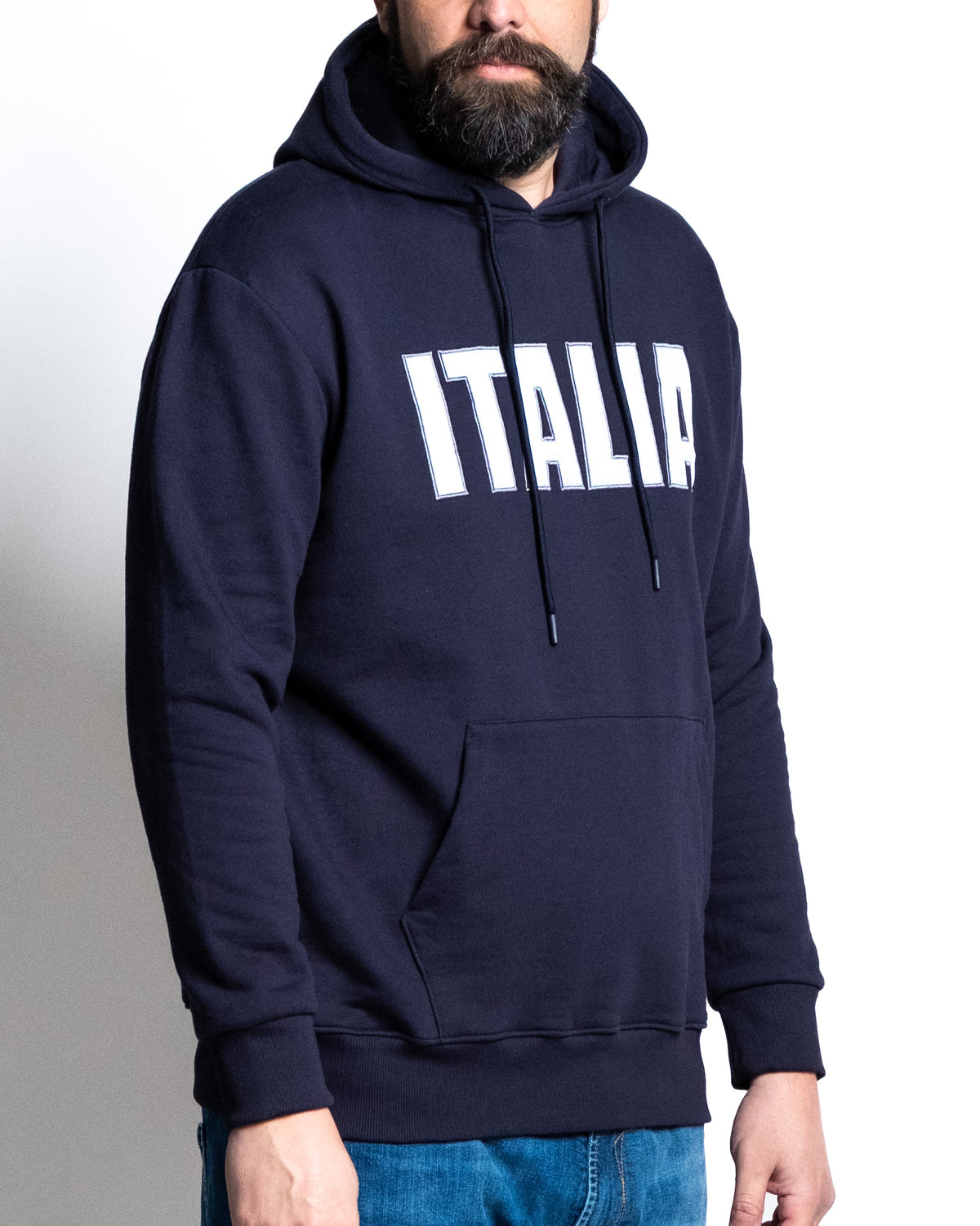Felpa capp italia blu
