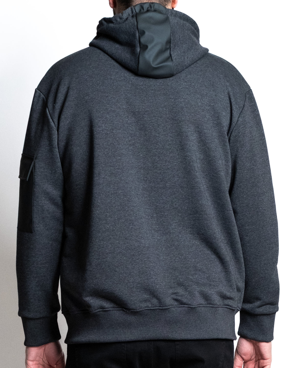 Giacca zip capp ins ny antracite