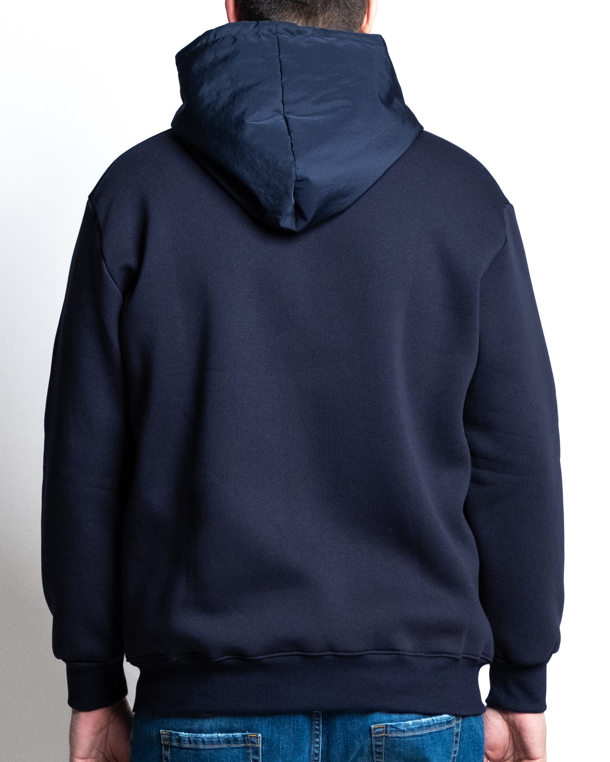 Giacca zip capp blu