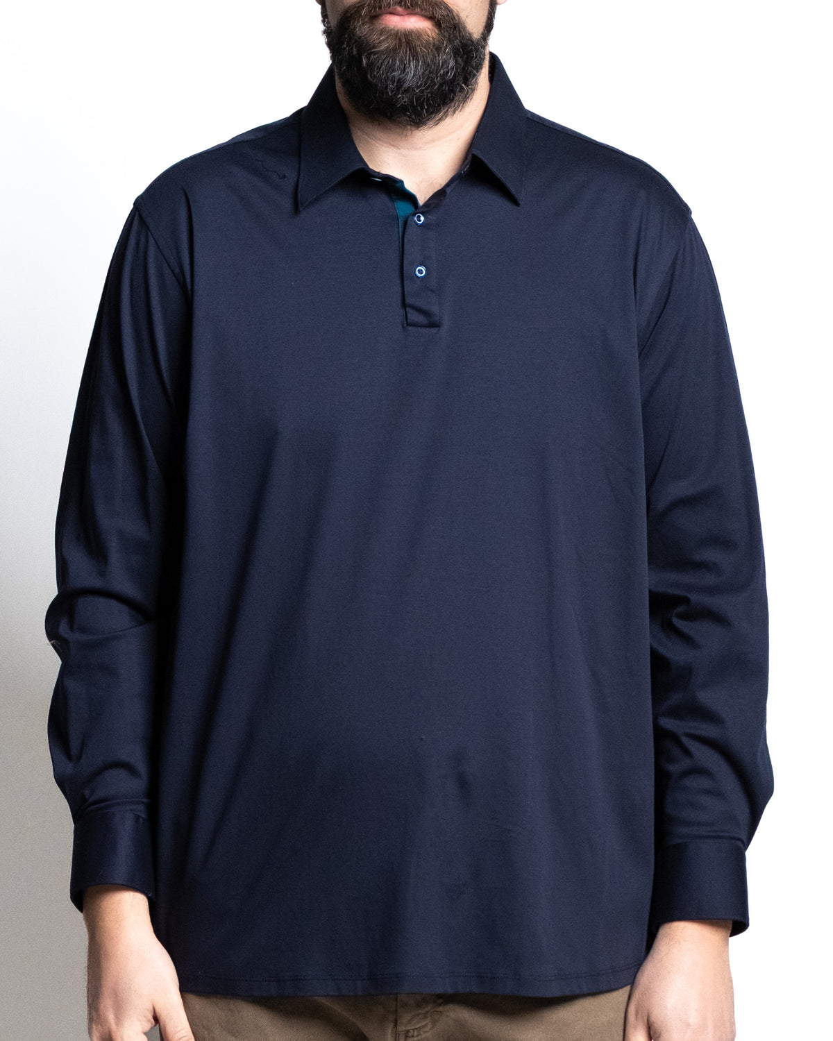 Polo ml tecnico blu