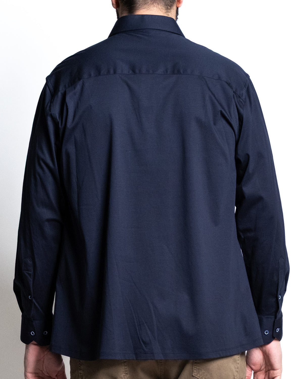 Polo ml tecnico blu