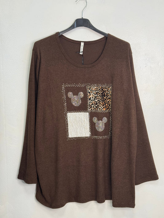 Maglia over misto lana Miky