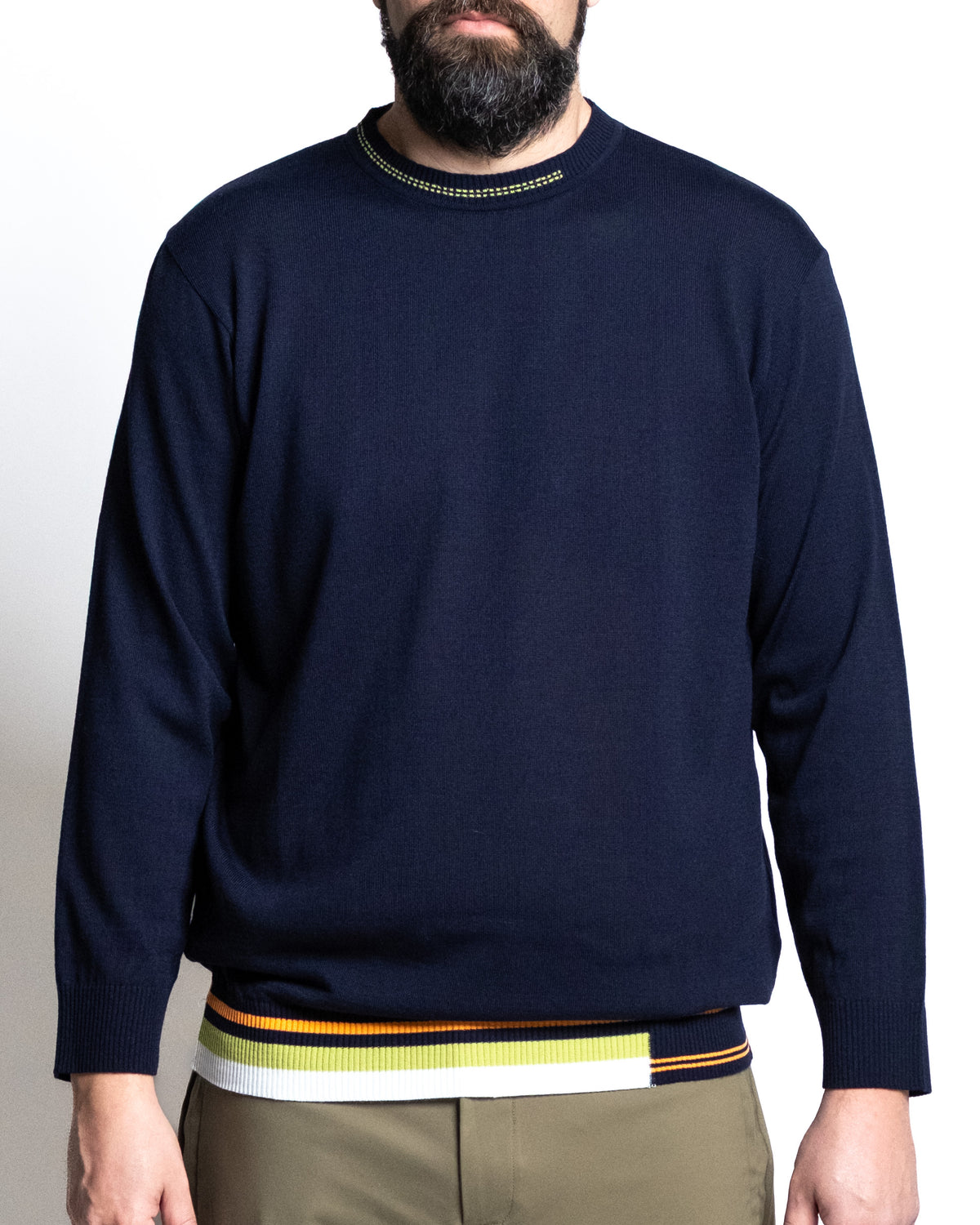 Maglia gc intarsio blu