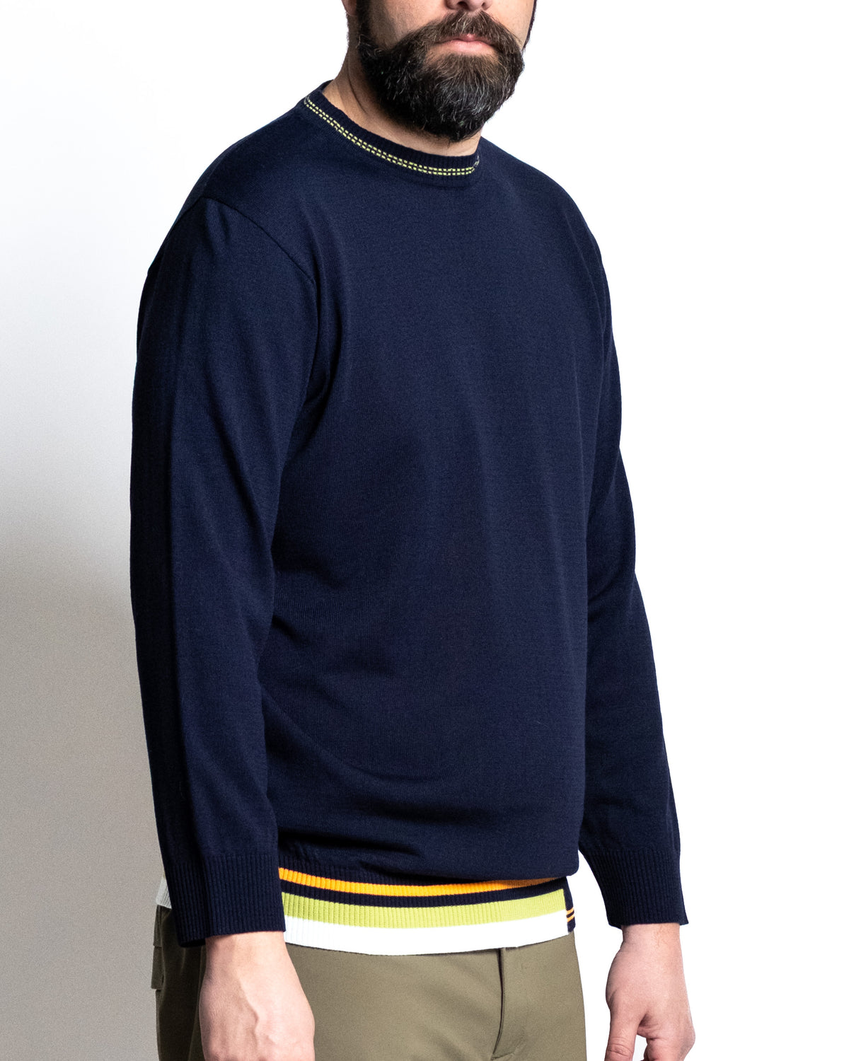 Maglia gc intarsio blu