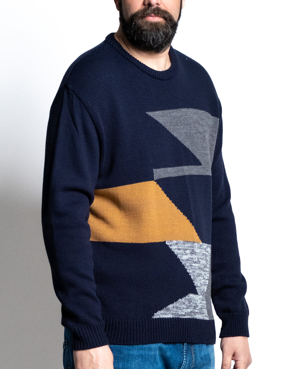 Maglia gc fantasia blu