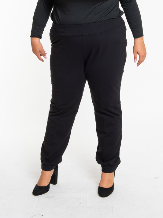 Curvy trousers with cuff