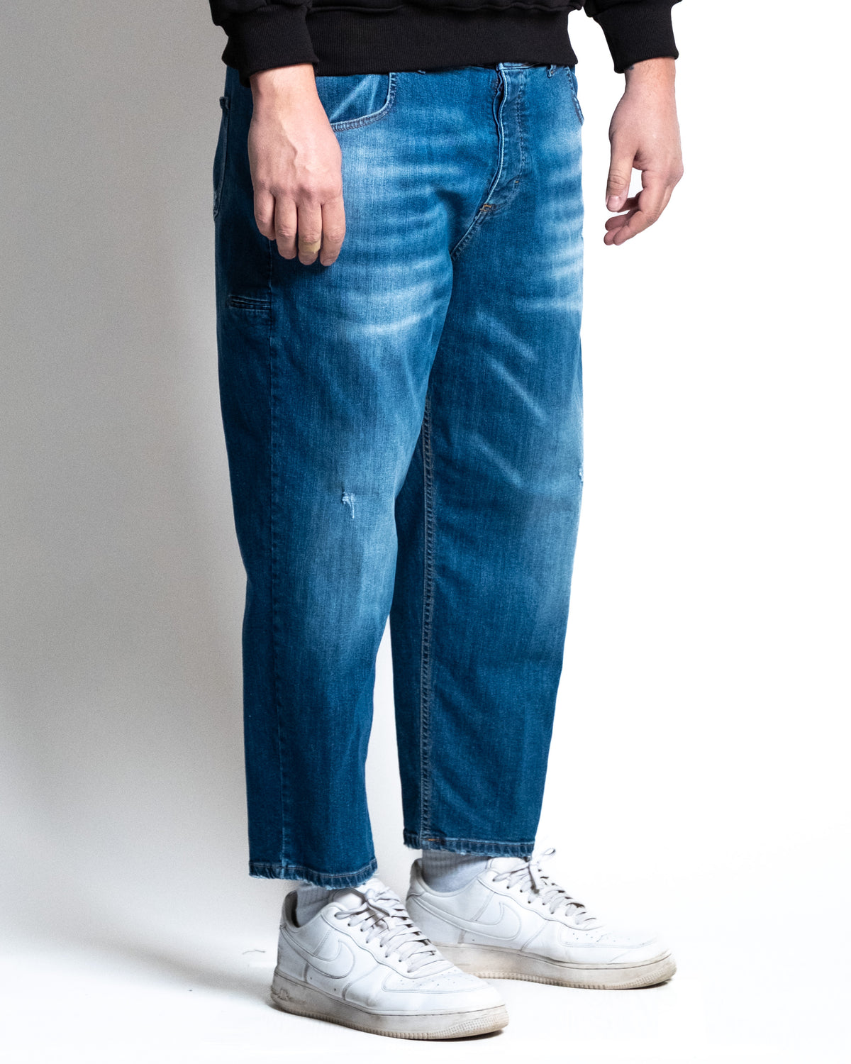 Jeans cropped denim.