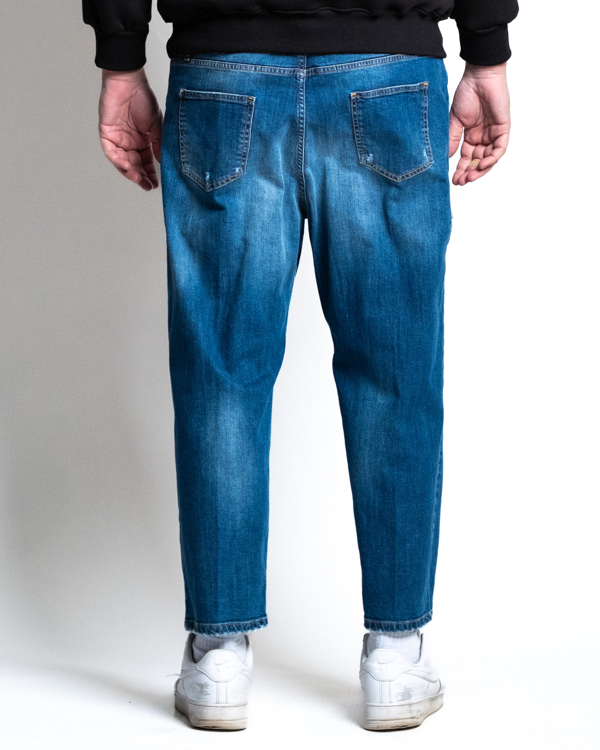 Jeans cropped denim.