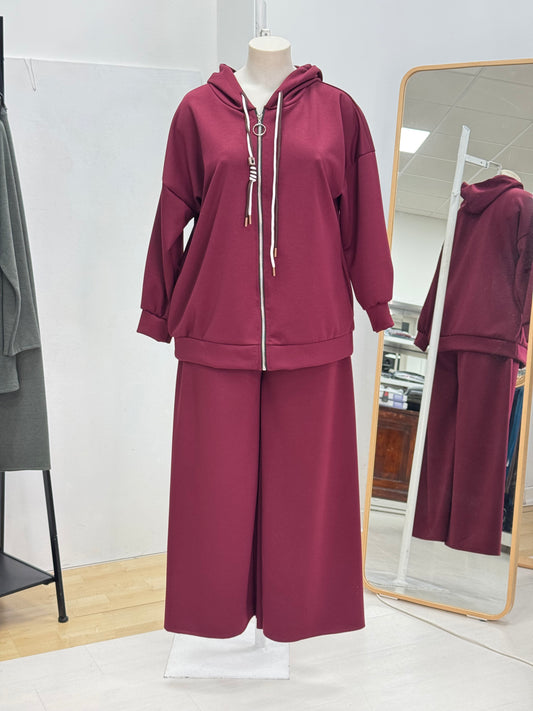 Completo tuta cappuccio