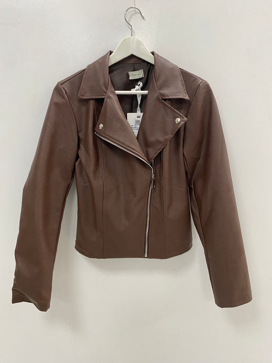 Eco-leather jacket