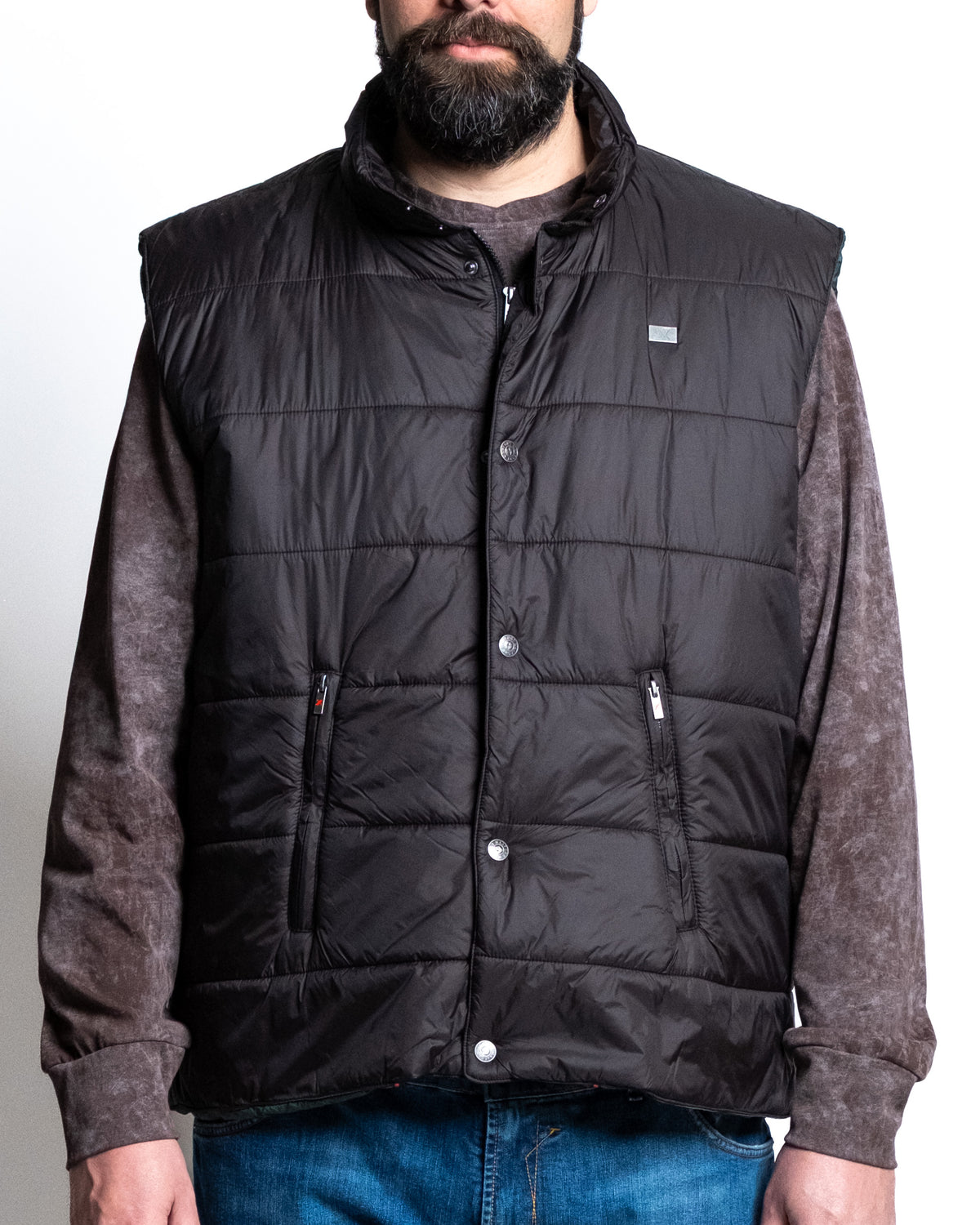 Gilet ovatta nero