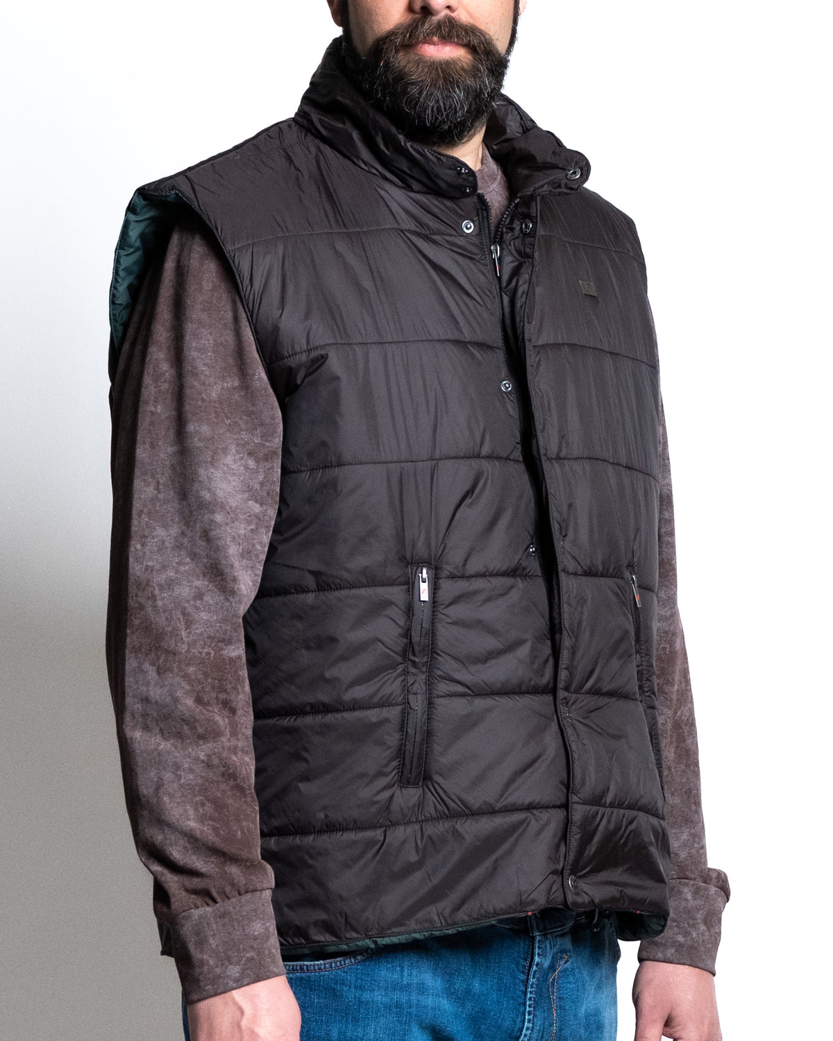Gilet ovatta nero