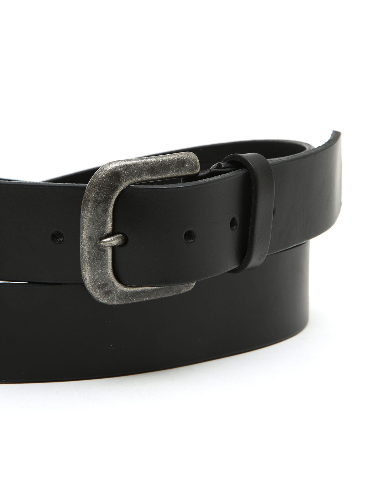 Cintura cuoio nero