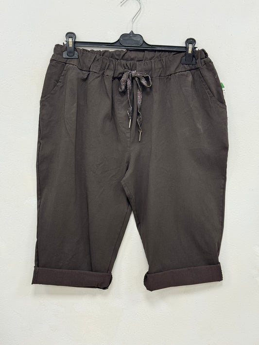 Bermuda e pinocchietto elasticizzato coulisse