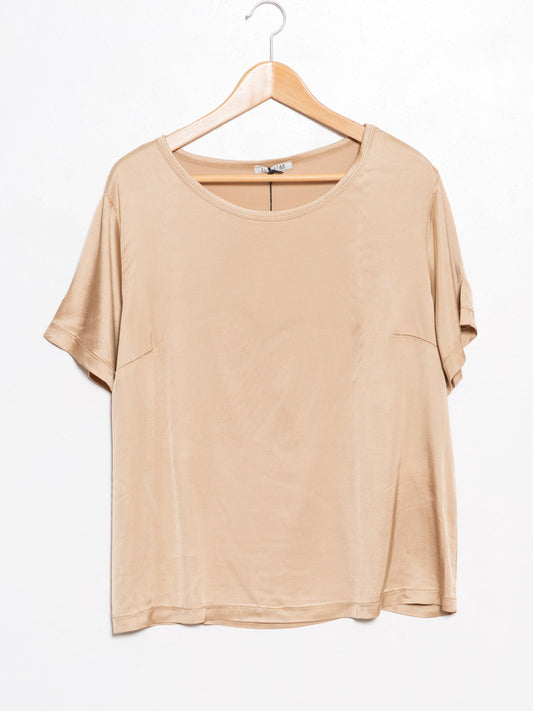 Satin blouse t-shirt