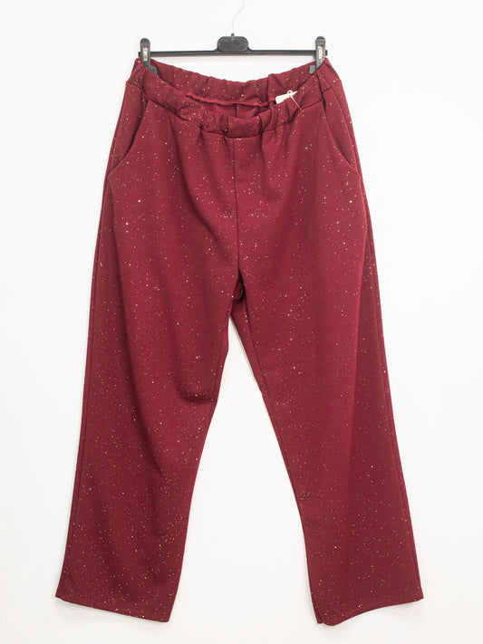 Pantalone brillo over