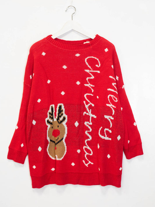 Maglia renna cartoon