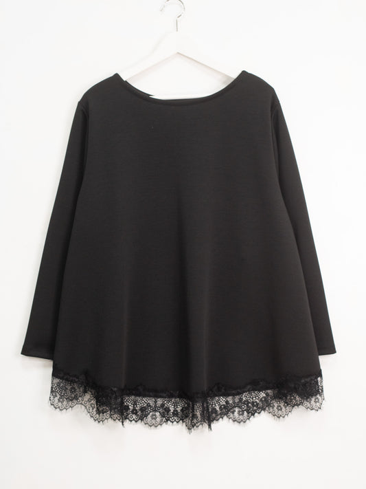 Blusa morbida pizzo