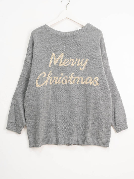 Maglia merry chrismas curvy