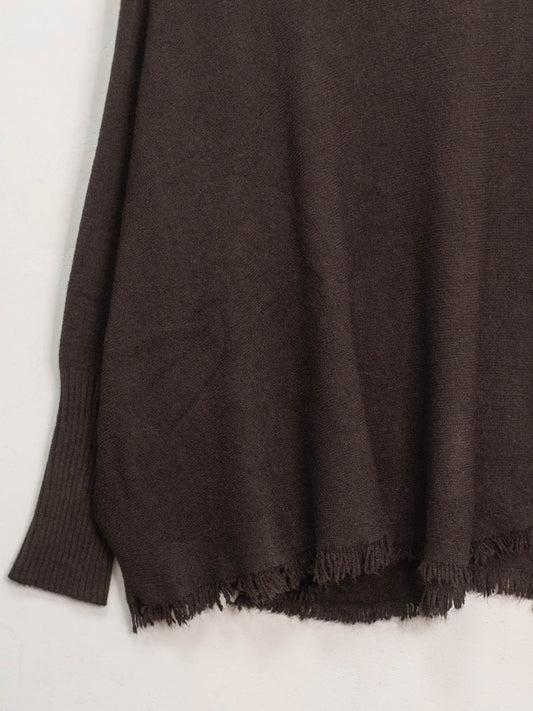 Maglia mantella collo alto