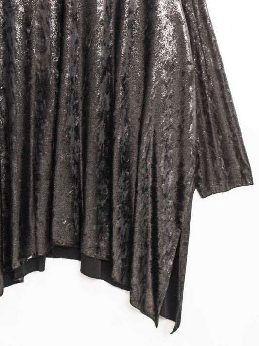 Blusa over ciniglia lurex