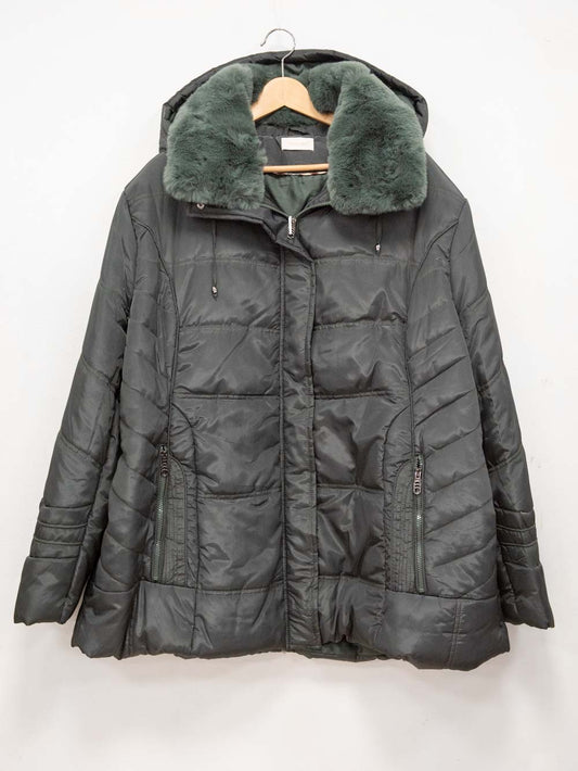 Piumino Chiara Oro eco pelo