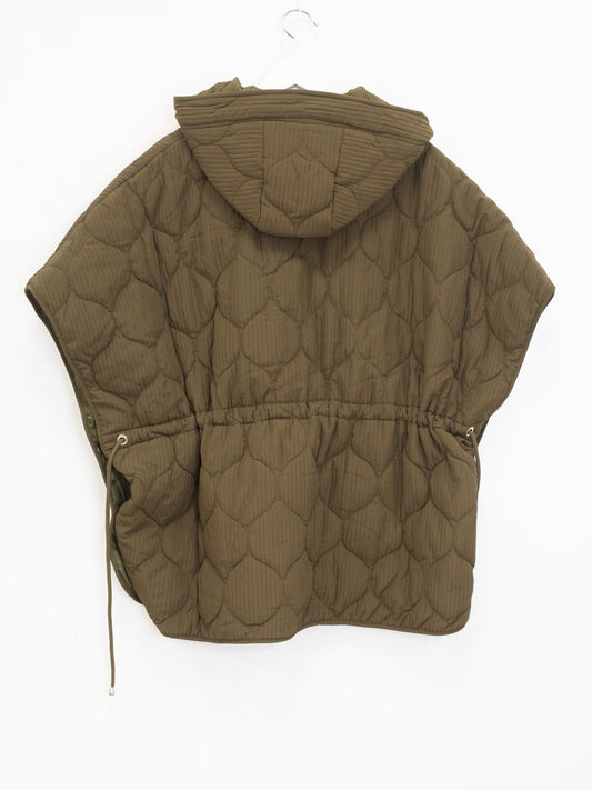 Oversized sleeveless top